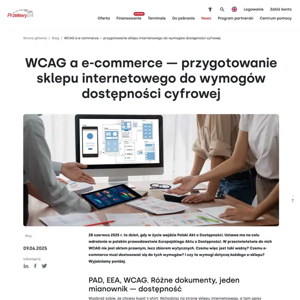 WCAG a e-commerce