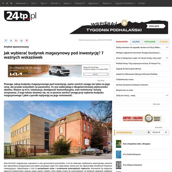 Jak wybrać budynek magazynowy
