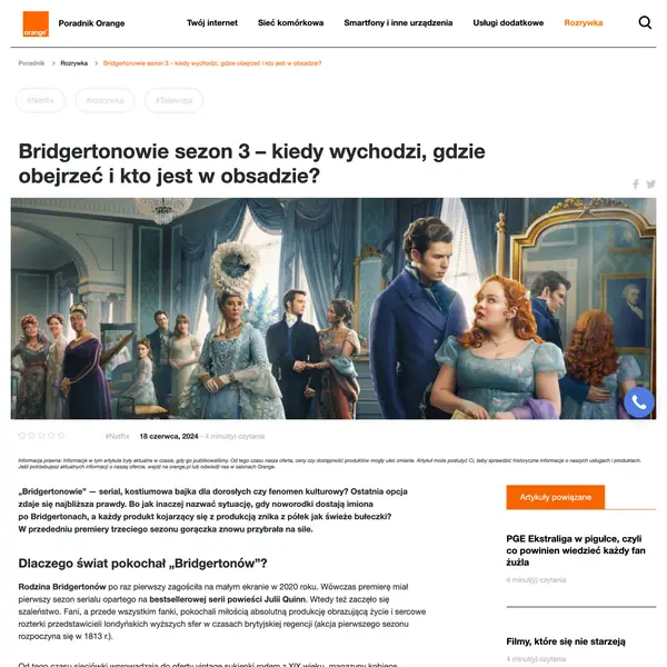 Trzeci sezon Bridgertonów