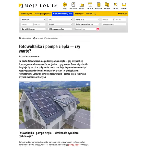 Fotowoltaika i pompa ciepła — czy warto?
