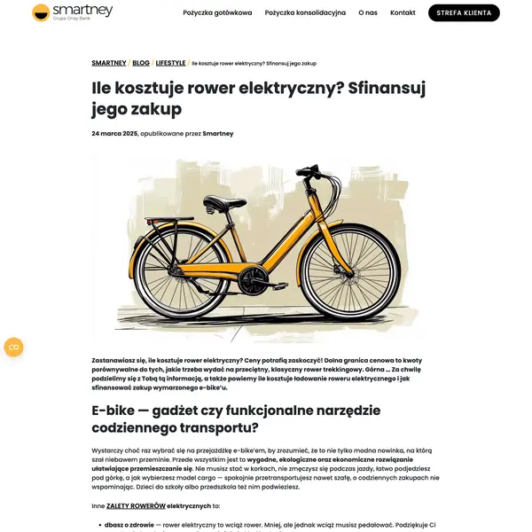 Ile kosztuje rower elektryczny?