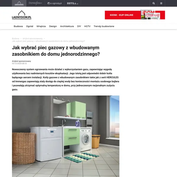 Jaki piec z zasobnikiem do domu?